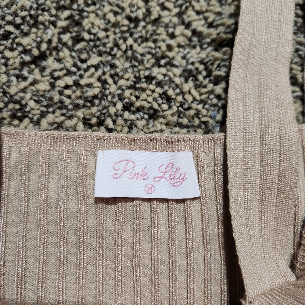 Pink Lily Knit Tank - Picture 4 of 8